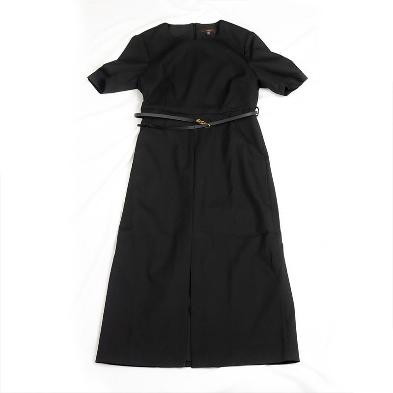 Schwarzer Charme! Ein Muss klassisches schwarzes Kleid für modische Damen